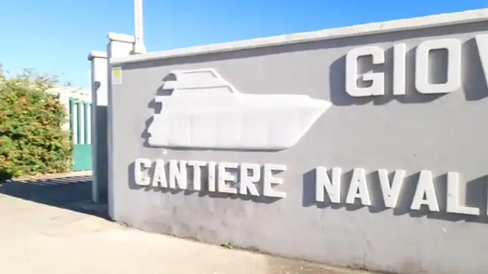 Entrance to the Gruppo Danese shipyard